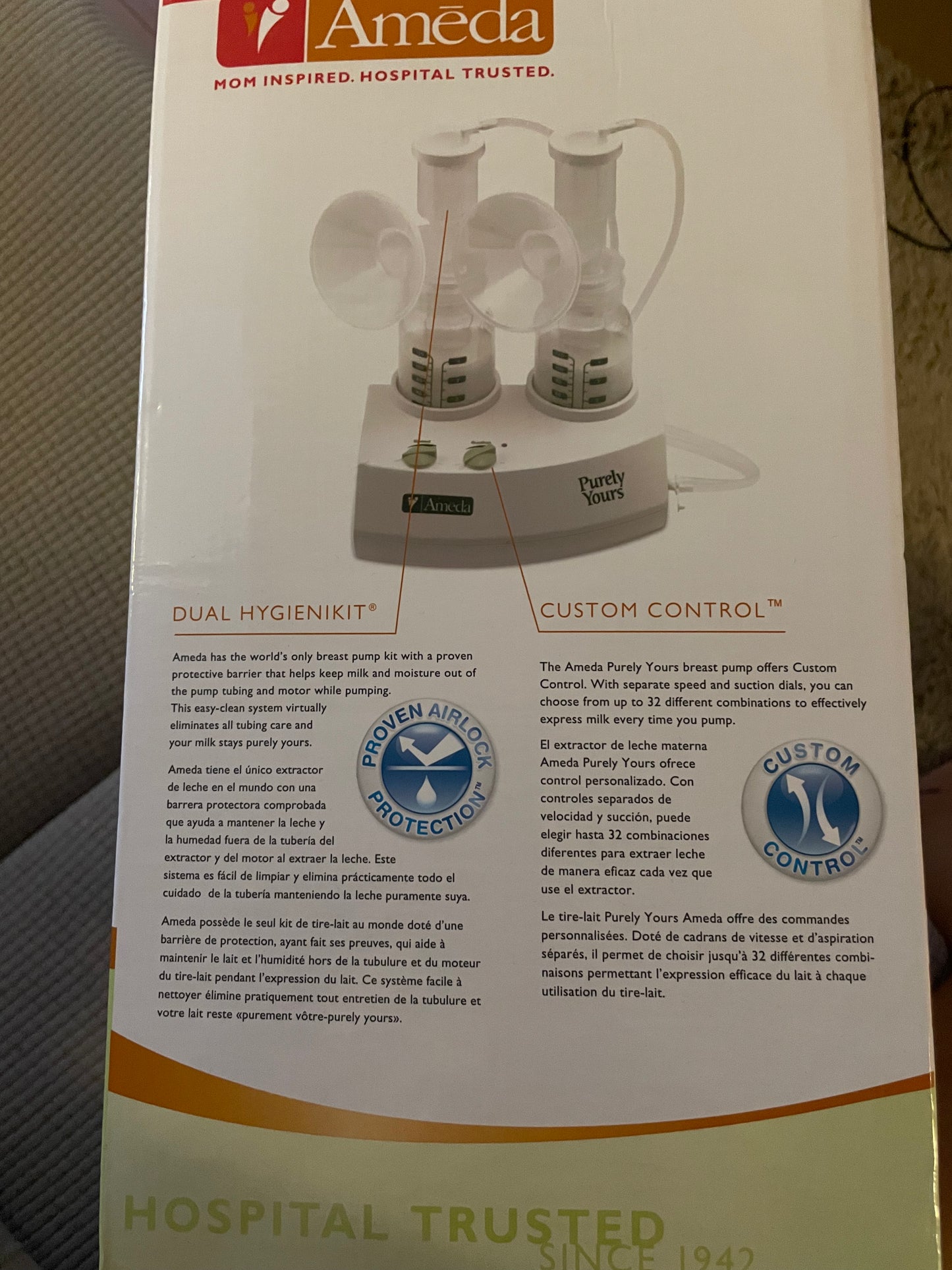 Ameda Purely Yours | Double Breast Pump