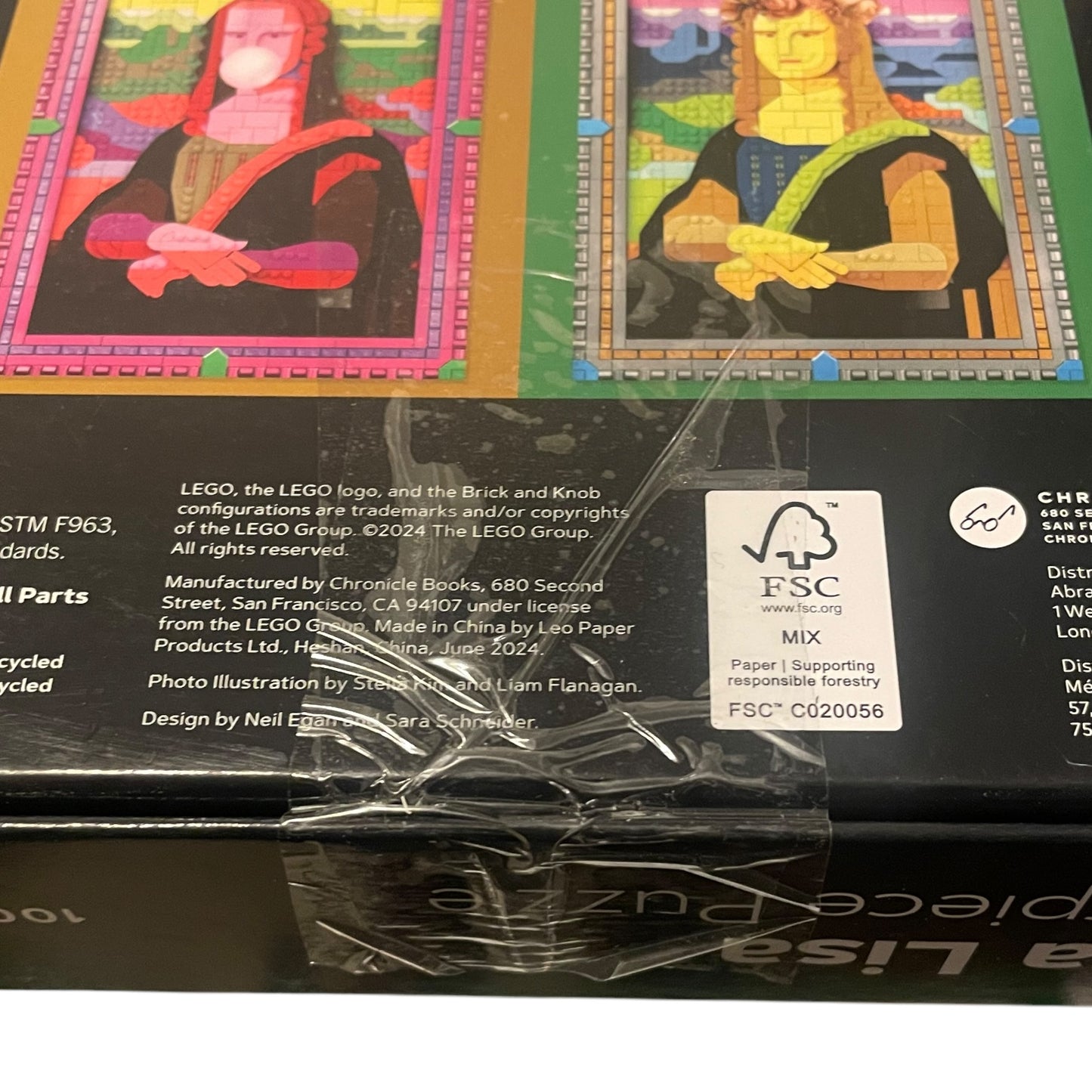 LEGO Mona Lisa Art F24 |Puzzle 1000pc