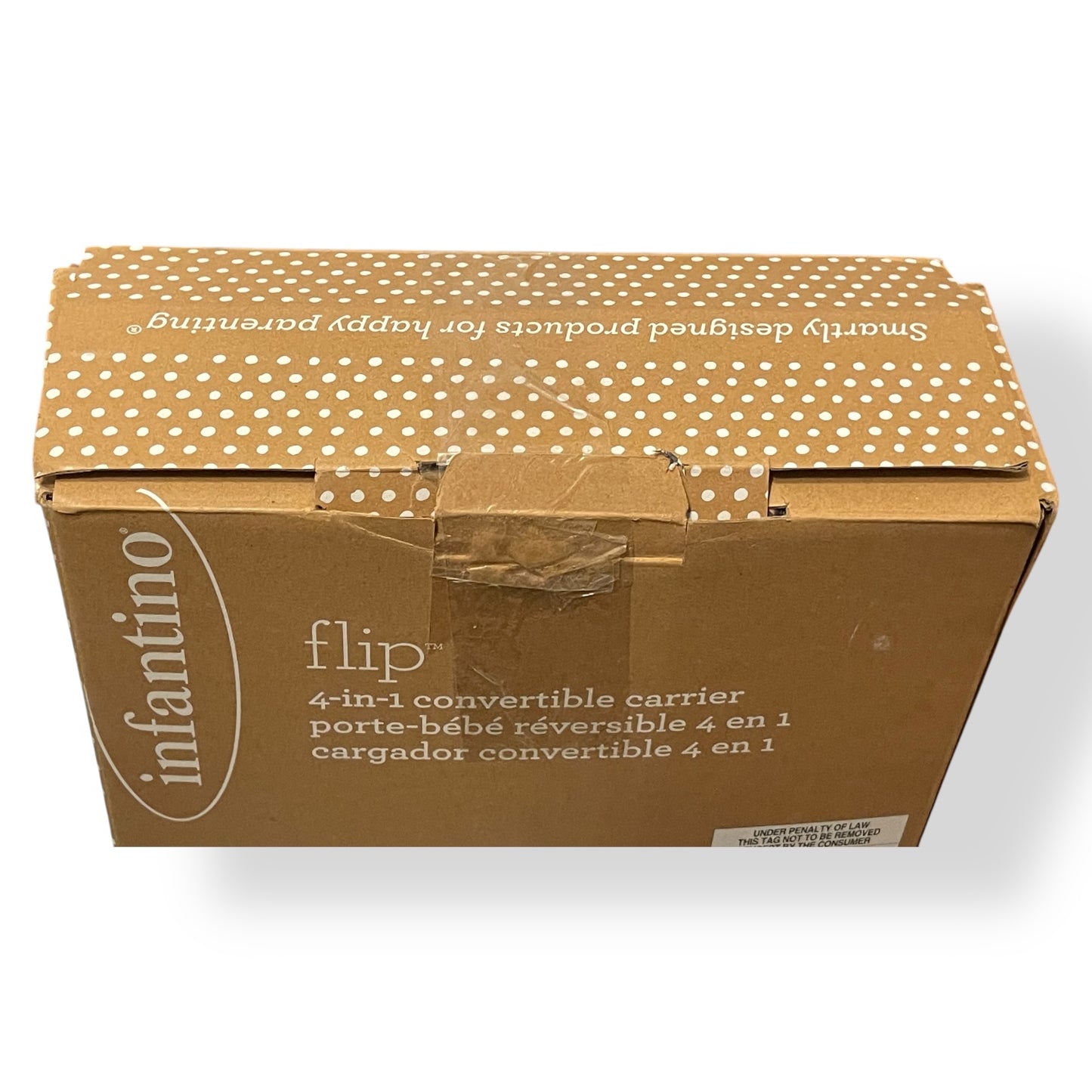 Infantino Flip 4-in-1 in Leopard Convertible Carrier