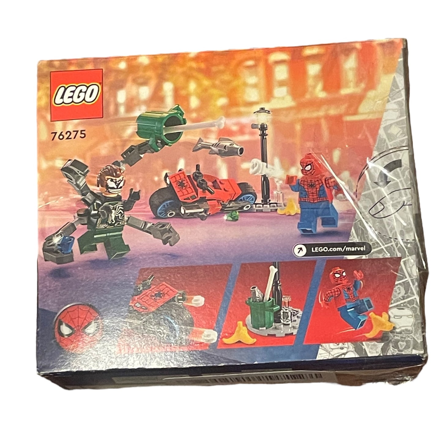 LEGO Motorcycle Chase : Spider-Man vs. Doc Ock by